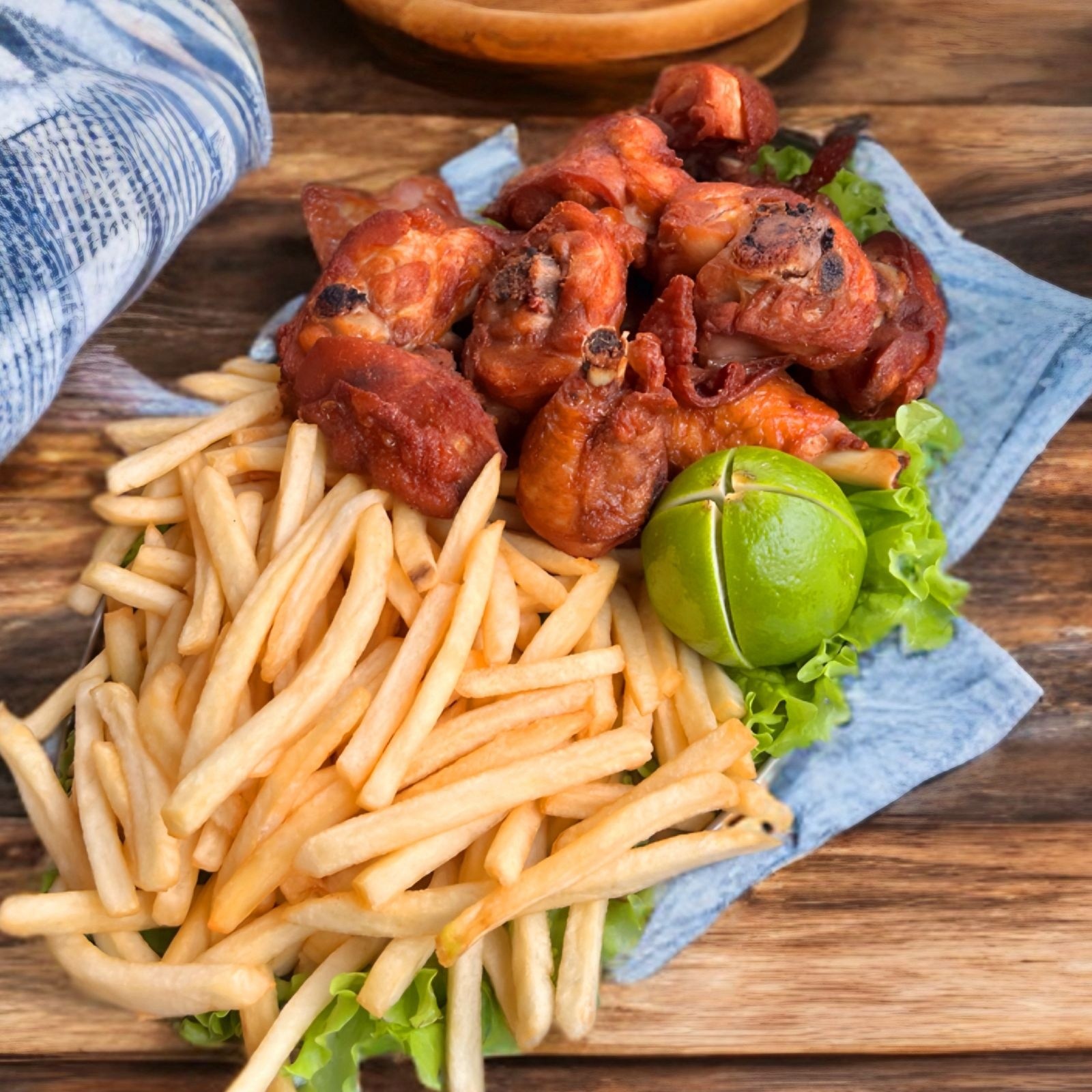 FRANGO A PASSARINHO COM BATATA