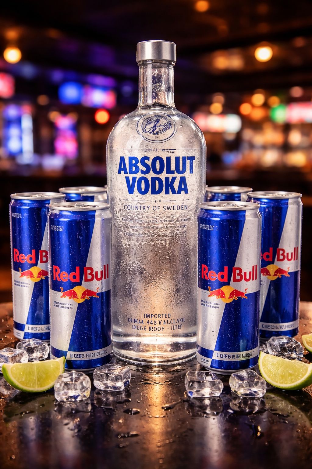 ABSOLUTE + 6 RED BULL